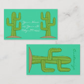 Saguaro Cactus Thunder_Cove Visitenkarte (Vorne/Hinten)