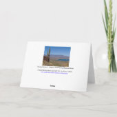 Saguaro Cactus View Karte (Rückseite)