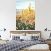 Saguaro Forest Leinwanddruck (Insitu (Schlafzimmer))