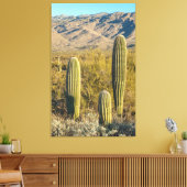 Saguaro Forest Leinwanddruck (Insitu (Wohnzimmer))
