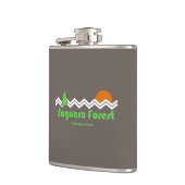 Saguaro Forest National Park Retro Flachmann (Links)