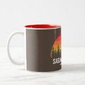 Saguaro Forest National Park Zweifarbige Tasse (Links)