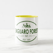 Saguaro Forest National Park Zweifarbige Tasse (Mittel)