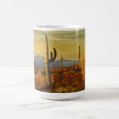 Saguaro in der Wüste von Arizona, von Gary Poling Kaffeetasse (Mittel)