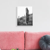 Saguaro-Kaktus 8x10 Leinwanddruck (Insitu (Wohnzimmer))
