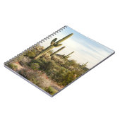 Saguaro-Kaktus, Arizona, USA Notizblock (Linke Seite)