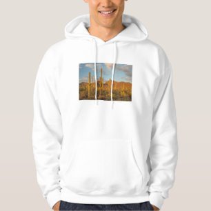 Saguaro-Kaktus bei Sonnenuntergang, Arizona Hoodie