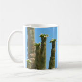 Saguaro-Kaktus-Blüten Kaffeetasse (Links)