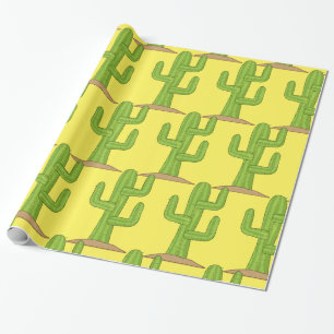 Saguaro-Kaktus Thunder_Cove Geschenkpapier