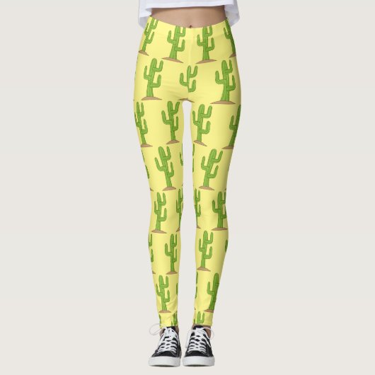 Saguaro-Kaktus Thunder_Cove Leggings (Vorderseite)