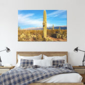 Saguaro Leinwanddruck (Insitu (Schlafzimmer))
