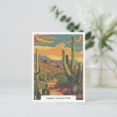 Saguaro National Park, Arizona USA Postkarte (Stehend Vorderseite)