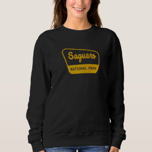 Saguaro National Park Vintage Inspiriertes Zeichen Sweatshirt