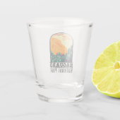 Saguaro Nationalpark Arizona Prickly Birne Kaktus Schnapsglas (Rückseite)