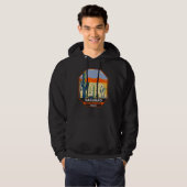 Saguaro Nationalpark Arizona Riesenkaktus Vintag Hoodie (Vorne ganz)