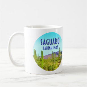 Saguaro Nationalpark Arizona Vintag Kaffeetasse