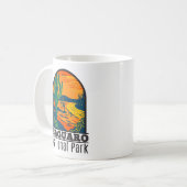 Saguaro Nationalpark Arizona Vintag Kaffeetasse (Vorderseite Links)