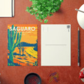 Saguaro Nationalpark Arizona Vintag Postkarte