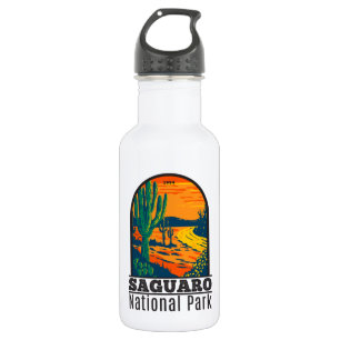 Saguaro-Nationalpark Arizona Vintage Edelstahlflasche