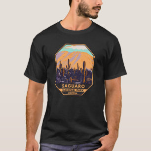 Saguaro-Nationalpark Arizona Wasson Peak Vintage T-Shirt