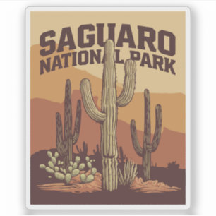 Saguaro-Nationalpark Aufkleber