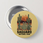 Saguaro-Nationalpark Button (Vorne & Hinten)
