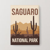 Saguaro Nationalpark California Button (Vorderseite)