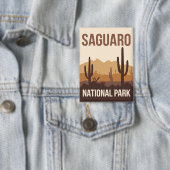 Saguaro Nationalpark California Button (Insitu)