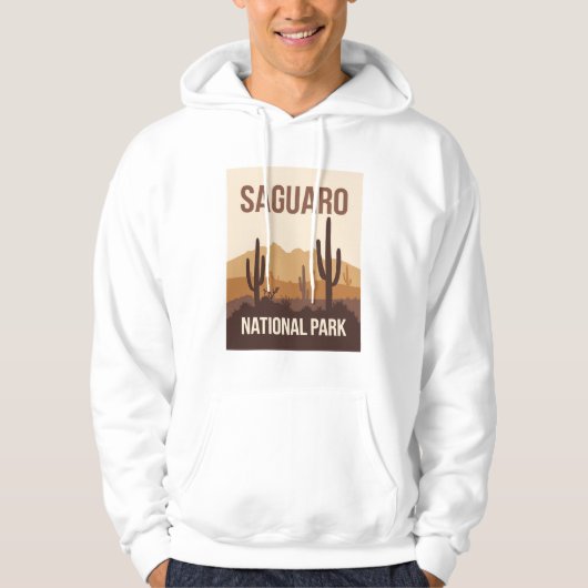 Saguaro Nationalpark California Hoodie (Vorderseite)