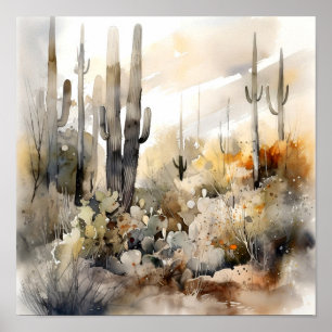 Saguaro Nationalpark California Poster