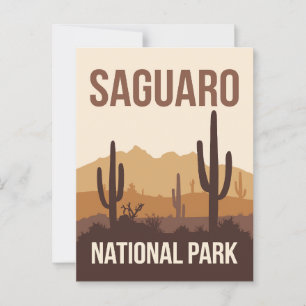 Saguaro Nationalpark California Postkarte