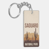 Saguaro Nationalpark California Schlüsselanhänger (Vorderseite links)