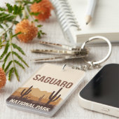 Saguaro Nationalpark California Schlüsselanhänger (Vorderseite rechts)