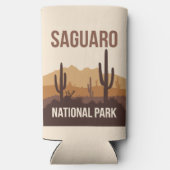 Saguaro Nationalpark California Selters Dosenkühler (Rückseite)