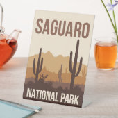 Saguaro Nationalpark California Sockelschild (In Situ)