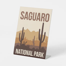 Saguaro Nationalpark California Sockelschild