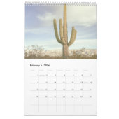 Saguaro Nationalpark Flora Landschaften Kalender (Feb 2026)