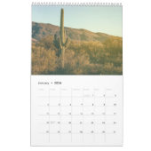 Saguaro Nationalpark Flora Landschaften Kalender (Jan 2026)