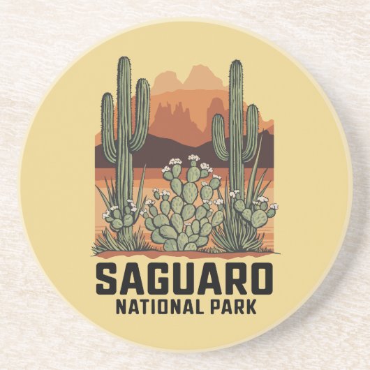Saguaro-Nationalpark Getränkeuntersetzer (Vorne)