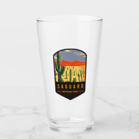 Saguaro-Nationalpark Glas (Vorderseite)