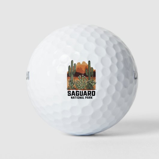 Saguaro-Nationalpark Golfball (Vorderseite)