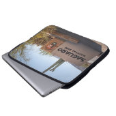 Saguaro Nationalpark Herzlich willkommene Schildkr Laptopschutzhülle (Vorne Knopf)