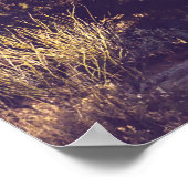 Saguaro Nationalpark, landschaftliche Vertretung. Poster (Ecke)