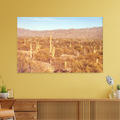 Saguaro-Nationalpark Leinwanddruck (Insitu (Wohnzimmer))