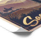 Saguaro Nationalpark Locarno Poster (Ecke)