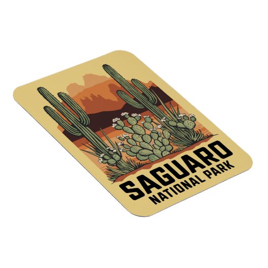 Saguaro-Nationalpark Magnet (Rechte Seite)