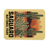 Saguaro-Nationalpark Magnet (Horizontal)