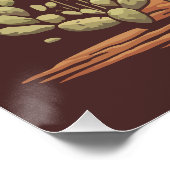 Saguaro-Nationalpark Poster (Ecke)