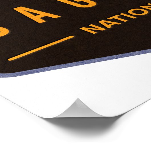 Saguaro-Nationalpark Poster (Ecke)