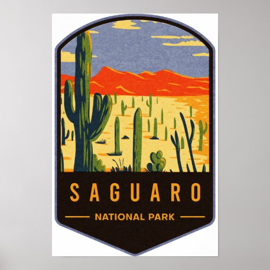 Saguaro-Nationalpark Poster (Vorne)